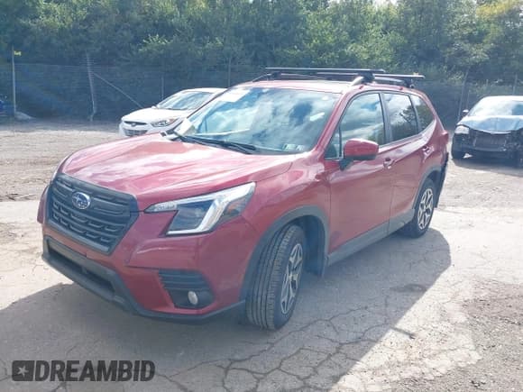 ✅ 2023 Subaru Forester Premium • VIN: JF2SKAEC7PH522889 • Lot: 43484131. Listed on IAAI with 22,083 mi. Free auction sales archive from the USA and detailed vehicle history report at DreamBid. Image 18.