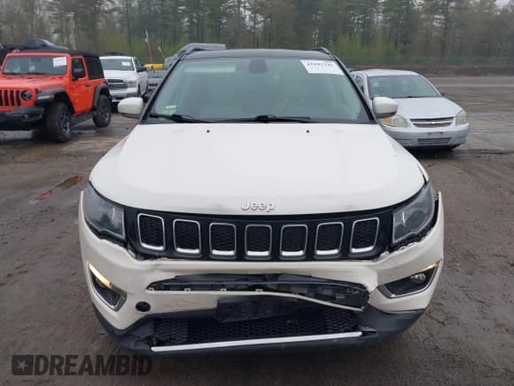 ✅ 2020 Jeep Compass Limited • VIN: 3C4NJDCB0LT233570 • Lot: 42182241. Listed on IAAI with 59,858 mi. Free auction sales archive from the USA and detailed vehicle history report at DreamBid. Image 12.