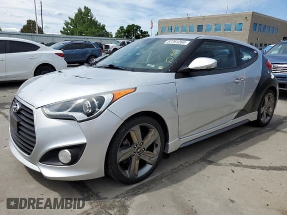 ✅ 2014 Hyundai Veloster Turbo • VIN: KMHTC6AE1EU192476 • Lot: 57761264. Wystawiony na Copart z przebiegiem 94 204 mil. Bezpłatny archiwum sprzedaży aukcyjnych z USA i szczegółowy raport historii pojazdu na DreamBid. Zdjęcie 1.