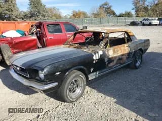 ✅ 1966 Ford Mustang • VIN: 6R07T214884 • Лот: 71916764. Опубликован ранее на Copart с пробегом Не указан. Бесплатный доступ к архиву аукционных продаж из США и подробный отчёт об истории автомобиля на DreamBid. Изображение 1.