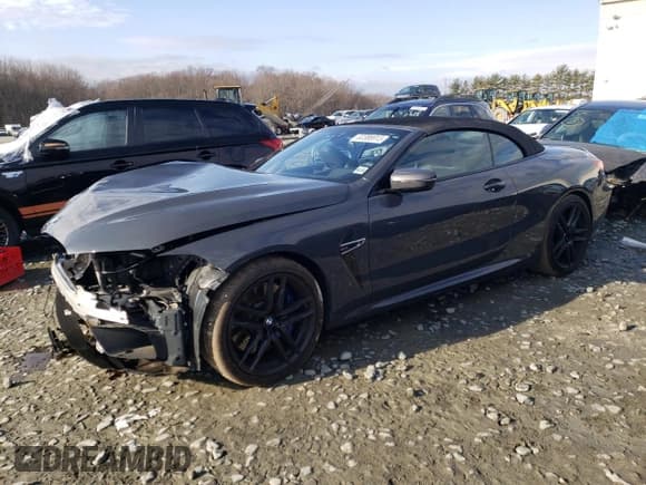 ✅ 2020 BMW M8 Competition • VIN: WBSDZ0C00LCE17460 • Lot: 82386913. Listed on Copart with Not provided. Free auction sales archive from the USA and detailed vehicle history report at DreamBid. Image 1.