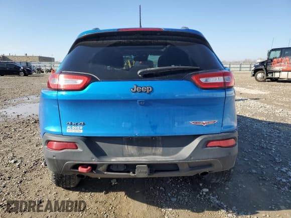 ✅ 2018 Jeep Cherokee Trailhawk • VIN: 1C4PJMBX5JD504616 • Lot: 91663285. Wystawiony na Copart z przebiegiem 76 334 mil. Bezpłatny archiwum sprzedaży aukcyjnych z USA i szczegółowy raport historii pojazdu na DreamBid. Zdjęcie 6.