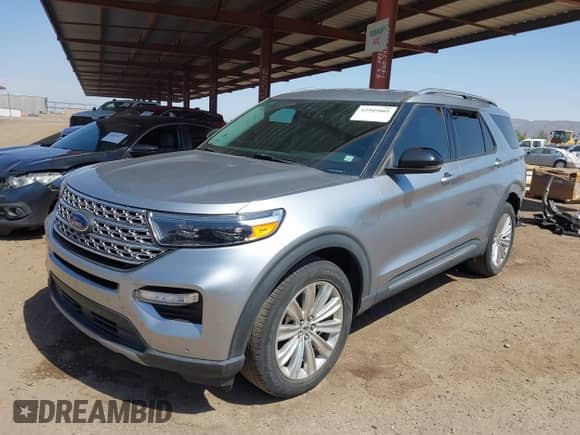 2022 Ford Explorer Limited z VIN 1FMSK7FH1NGA81626, wystawiony jako IAAI lot #42945801 z przebiegiem 61 416 mil mil oraz . Historia ofert i sprzedaży dostępna na DreamBid. Obrazek 2.