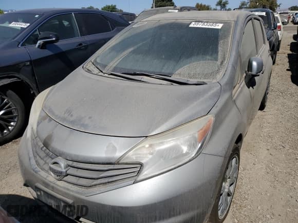 ✅ 2014 Nissan Note S Plus • VIN: 3N1CE2CP9EL399622 • Lot: 59783585. Listed on Copart with 109,628 mi. Free auction sales archive from the USA and detailed vehicle history report at DreamBid. Image 5.