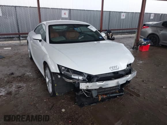 ✅ 2016 Audi TT 2.0T • VIN: TRUC5AFV6G1022182 • Lot: 43752227. Listed on IAAI with 89,021 mi. Free auction sales archive from the USA and detailed vehicle history report at DreamBid. Image 1.