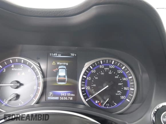 ✅ 2015 Infiniti Q50 Premium • VIN: JN1BV7AP0FM359061 • Lot: 43032017. Listed on IAAI with 94,318 mi. Free auction sales archive from the USA and detailed vehicle history report at DreamBid. Image 7.