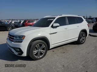 ✅ 2019 Volkswagen Atlas SEL R-Line • VIN: 1V2RR2CA5KC514018 • Lot: 49083155. Wystawiony na Copart z przebiegiem 97 812 mil. Bezpłatny archiwum sprzedaży aukcyjnych z USA i szczegółowy raport historii pojazdu na DreamBid. Zdjęcie 1.