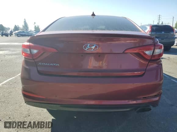 2016 Hyundai Sonata SE with VIN 5NPE24AF0GH362191, listed as a Copart auction lot 82714985 with 151,720 mi miles and Salvage title. Bid and sale history available at DreamBid. Image 6.