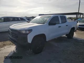 ✅ 2024 Chevrolet Colorado 2WD Work Truck • VIN: 1GCPSBEK0R1167979 • Лот: 75958044. Опубликован ранее на Copart с пробегом 3 135 миль. Бесплатный доступ к архиву аукционных продаж из США и подробный отчёт об истории автомобиля на DreamBid. Изображение 1.