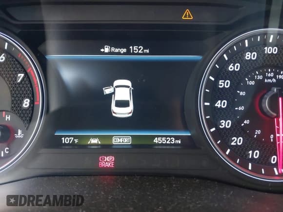 ✅ 2019 Genesis G70 Sport • VIN: KMTG24LA7KU034986 • Lot: 42876255. Listed on IAAI with 45,523 mi. Free auction sales archive from the USA and detailed vehicle history report at DreamBid. Image 15.