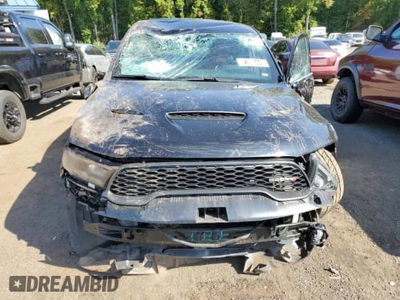 2022 Dodge Durango R/T with VIN 1C4SDHCT5NC230897, listed as a Copart auction lot 81665445 with 56,763 mi miles and Non repairable. Bid and sale history available at DreamBid. Image 5.