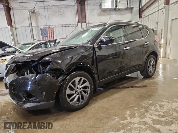 ✅ 2016 Nissan Rogue SL • VIN: 5N1AT2MV5GC859487 • Лот: 93491245. Опубликован ранее на Copart с пробегом 111 895 миль. Бесплатный доступ к архиву аукционных продаж из США и подробный отчёт об истории автомобиля на DreamBid. Изображение 1.
