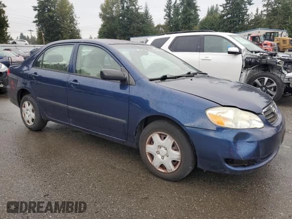 ✅ 2006 Toyota Corolla CE • VIN: 1NXBR32E76Z620365 • Lot: 86095895. Listed on Copart with 153,123 mi. Free auction sales archive from the USA and detailed vehicle history report at DreamBid. Image 4.