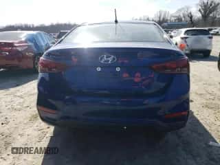 2019 Hyundai Accent SE with VIN 3KPC24A3XKE047277, listed as a Copart auction lot 41313613 with 40,528 mi miles and . Bid and sale history available at DreamBid. Image 6.