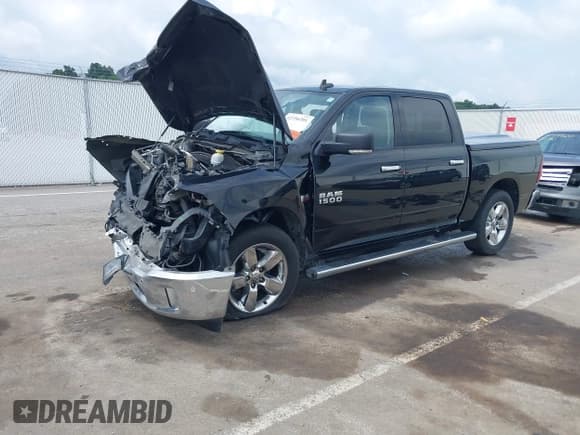 ✅ 2017 Ram 1500 Big Horn • VIN: 3C6RR7LT1HG788250 • Lot: 42756201. Listed on IAAI with Not provided. Free auction sales archive from the USA and detailed vehicle history report at DreamBid. Image 2.
