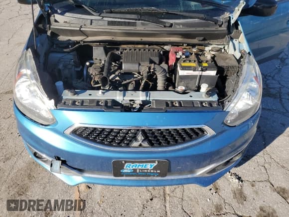 ✅ 2020 Mitsubishi Mirage LE • VIN: ML32A5HJ0LH002937 • Lot: 82311345. Listed on Copart with 98,123 mi. Free auction sales archive from the USA and detailed vehicle history report at DreamBid. Image 11.