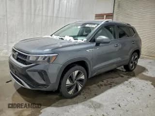 ✅ 2023 Volkswagen Taos SE • VIN: 3VVUX7B24PM357906 • Lot: 94767305. Listed on Copart with 41,095 mi. Free auction sales archive from the USA and detailed vehicle history report at DreamBid. Image 1.