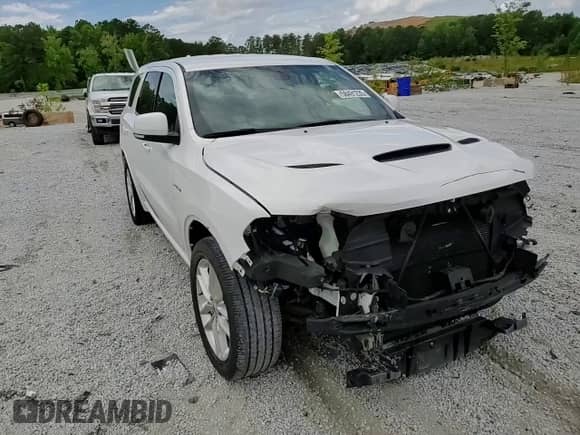 2022 Dodge Durango R/T with VIN 1C4SDHCTXNC101389, listed as a Copart auction lot 58491235 with 37,429 mi miles and Salvage title. Bid and sale history available at DreamBid. Image 14.
