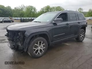 ✅ 2025 Jeep Grand Cherokee Limited • VIN: 1C4RJHBG0SC269551 • Лот: 57686795. Опубликован ранее на Copart с пробегом Не указан. Бесплатный доступ к архиву аукционных продаж из США и подробный отчёт об истории автомобиля на DreamBid. Изображение 1.