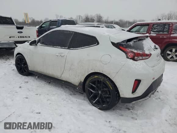 2019 Hyundai Veloster Turbo z VIN KMHTH6AB0KU012410, wystawiony jako Copart lot #41598035 z przebiegiem 100 248 mil mil oraz Szkoda całkowita • Salvage title. Historia ofert i sprzedaży dostępna na DreamBid. Obrazek 2.