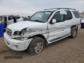 ✅ 2002 Toyota Sequoia Limited • VIN: 5TDBT48A82S062105 • Лот: 71801885. Опубликован ранее на Copart с пробегом 355 532 миль. Бесплатный доступ к архиву аукционных продаж из США и подробный отчёт об истории автомобиля на DreamBid. Изображение 1.