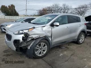 ✅ 2017 Kia Sportage LX • VIN: KNDPMCAC8H7267418 • Лот: 92464015. Опубликован ранее на Copart с пробегом 103 406 миль. Бесплатный доступ к архиву аукционных продаж из США и подробный отчёт об истории автомобиля на DreamBid. Изображение 1.