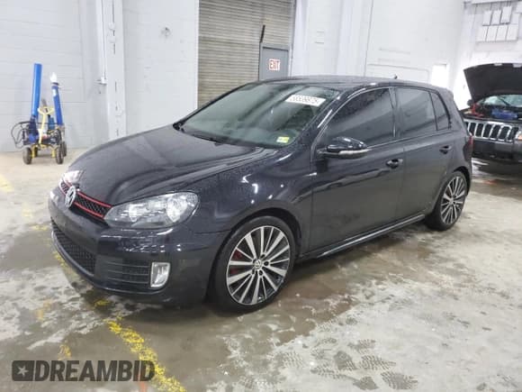 ✅ 2012 Volkswagen Golf GTI Autobahn • VIN: WVWHD7AJ8CW166355 • Lot: 58539875. Listed on Copart with 103,937 mi. Free auction sales archive from the USA and detailed vehicle history report at DreamBid. Image 1.