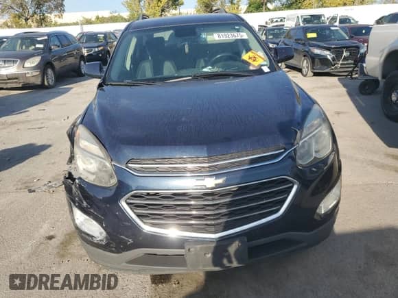 2016 Chevrolet Equinox LT z VIN 2GNALCEK2G1106754, wystawiony jako Copart lot #81923675 z przebiegiem 142 434 mil mil oraz Szkoda całkowita • Salvage title. Historia ofert i sprzedaży dostępna na DreamBid. Obrazek 5.