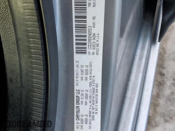 ✅ 2013 Dodge Avenger SE • VIN: 1C3CDZAB3DN625513 • Лот: 84798584. Опубликован ранее на Copart с пробегом Не указан. Бесплатный доступ к архиву аукционных продаж из США и подробный отчёт об истории автомобиля на DreamBid. Изображение 12.