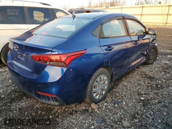 ✅ 2019 Hyundai Accent SE • VIN: 3KPC24A36KE064481 • Лот: 81249344. Опубликован ранее на Copart с пробегом 100 982 миль. Бесплатный доступ к архиву аукционных продаж из США и подробный отчёт об истории автомобиля на DreamBid. Изображение 3.