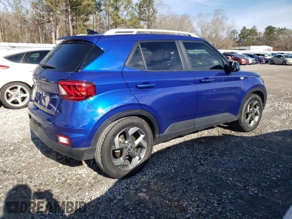 ✅ 2022 Hyundai Venue SEL • VIN: KMHRC8A30NU207490 • Lot: 42017395. Listed on Copart with 71,423 mi. Free auction sales archive from the USA and detailed vehicle history report at DreamBid. Image 3.