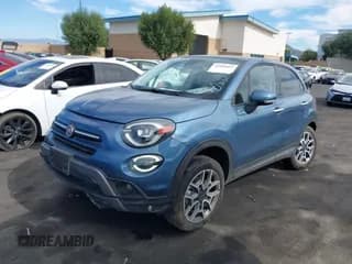 ✅ 2021 FIAT 500X Trekking • VIN: ZFBNF3B15MP888319 • Lot: 43584623. Wystawiony na IAAI z przebiegiem 15 769 mil. Bezpłatny archiwum sprzedaży aukcyjnych z USA i szczegółowy raport historii pojazdu na DreamBid. Zdjęcie 2.