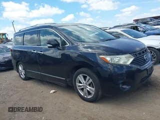✅ 2012 Nissan Quest SL • VIN: JN8AE2KP5C9038811 • Lot: 42817097. Listed on IAAI with 191,428 mi. Free auction sales archive from the USA and detailed vehicle history report at DreamBid. Image 1.
