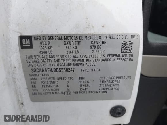 ✅ 2011 Chevrolet HHR LS • VIN: 3GCAAAFW0BS550247 • Лот: 41570723. Опубликован ранее на IAAI с пробегом 156 258 миль. Бесплатный доступ к архиву аукционных продаж из США и подробный отчёт об истории автомобиля на DreamBid. Изображение 9.