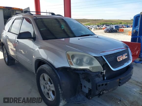 ✅ 2010 GMC Acadia SL • VIN: 1GKLRKEDXAJ186186 • Lot: 41249654. Listed on IAAI with 156,628 mi. Free auction sales archive from the USA and detailed vehicle history report at DreamBid. Image 1.
