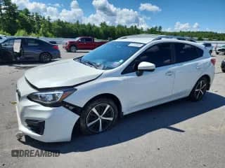 2019 Subaru Impreza Premium z VIN 4S3GTAC66K3734364, wystawiony jako Copart lot #67448605 z przebiegiem 130 903 mil mil oraz Szkoda całkowita • Salvage title. Historia ofert i sprzedaży dostępna na DreamBid. Obrazek 1.