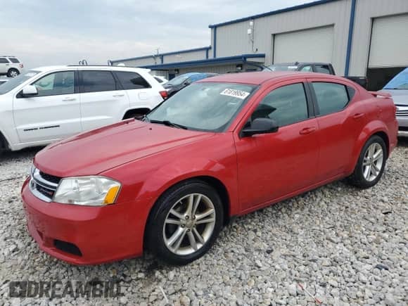 2012 Dodge Avenger SE с VIN 1C3CDZAG9CN261110, выставлен на аукционе Copart как лот 61819954 с пробегом 157 409 миль миль и Чистый • Clean title. История ставок и продаж доступна на DreamBid. Изображение 1.