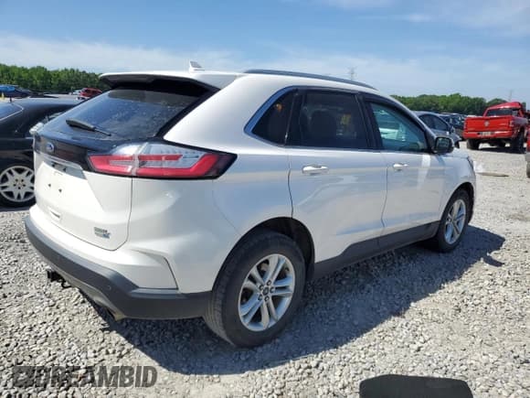 ✅ 2019 Ford Edge SEL • VIN: 2FMPK4J98KBB34524 • Lot: 57313615. Listed on Copart with 112,193 mi. Free auction sales archive from the USA and detailed vehicle history report at DreamBid. Image 3.