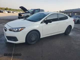 2021 Subaru Impreza with VIN 4S3GKAB6XM3601632, listed as a Copart auction lot 81014725 with 18,603 mi miles and Salvage title. Bid and sale history available at DreamBid. Image 1.