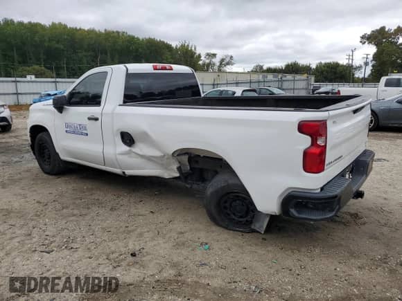 2022 Chevrolet Silverado 1500 Work Truck z VIN 3GCNWAEK6NG185680, wystawiony jako Copart lot #85725755 z przebiegiem 81 374 mil mil oraz Szkoda całkowita • Salvage title. Historia ofert i sprzedaży dostępna na DreamBid. Obrazek 2.