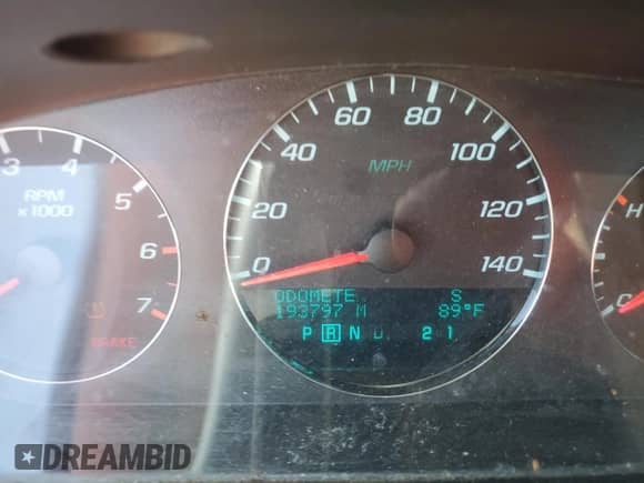 2011 Chevrolet Impala LT Fleet z VIN 2G1WG5EK0B1304376, wystawiony jako Copart lot #68116975 z przebiegiem 193 797 mil mil oraz Szkoda całkowita • Salvage title. Historia ofert i sprzedaży dostępna na DreamBid. Obrazek 9.