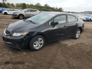 ✅ 2014 Honda Civic LX • VIN: 19XFB2F54EE000066 • Лот: 82441395. Опубликован ранее на Copart с пробегом 102 091 миль. Бесплатный доступ к архиву аукционных продаж из США и подробный отчёт об истории автомобиля на DreamBid. Изображение 1.
