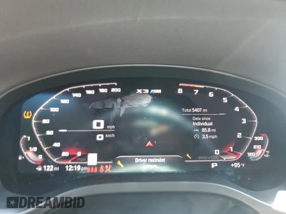 ✅ 2024 BMW X3 M • VIN: 5YM13EC09R9T57052 • Lot: 66200015. Wystawiony na Copart z przebiegiem 5 407 mil. Bezpłatny archiwum sprzedaży aukcyjnych z USA i szczegółowy raport historii pojazdu na DreamBid. Zdjęcie 9.