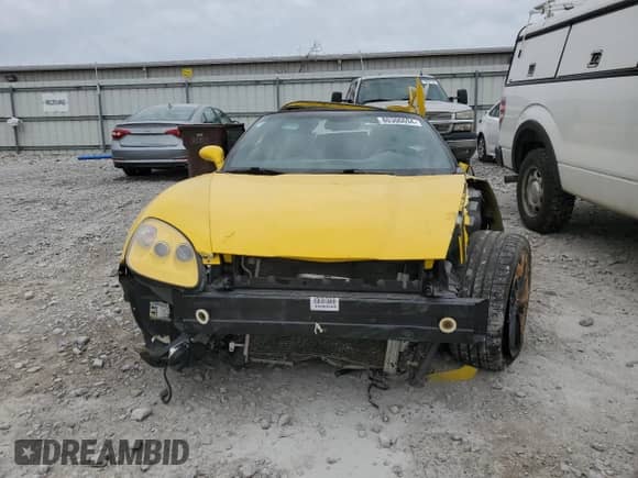 2008 Chevrolet Corvette with VIN 1G1YY25W585104169, listed as a Copart auction lot 80306694 with Not provided miles and Salvage title. Bid and sale history available at DreamBid. Image 5.