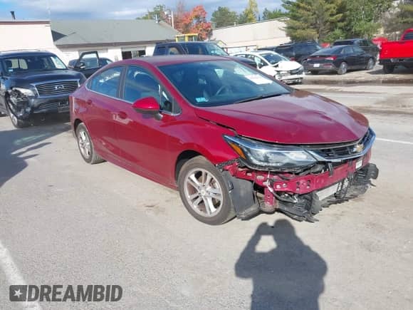 2017 Chevrolet Cruze LT с VIN 1G1BD5SM8H7154316, выставлен на аукционе IAAI как лот 43391634 с пробегом 55 660 миль миль и . История ставок и продаж доступна на DreamBid. Изображение 1.