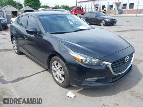 ✅ 2017 Mazda 3 Sport • VIN: 3MZBN1U79HM106069 • Lot: 42113065. Listed on IAAI with 100,873 mi. Free auction sales archive from the USA and detailed vehicle history report at DreamBid. Image 1.