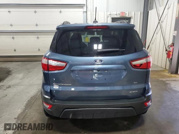 ✅ 2021 Ford EcoSport SE • VIN: MAJ6S3GL1MC435674 • Lot: 85937475. Wystawiony na Copart z przebiegiem 34 238 mil. Bezpłatny archiwum sprzedaży aukcyjnych z USA i szczegółowy raport historii pojazdu na DreamBid. Zdjęcie 6.