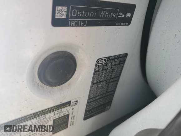 ✅ 2022 Land Rover Range Rover Velar R-Dynamic S • VIN: SALYT2EX3NA334366 • Лот: 66080365. Опубликован ранее на Copart с пробегом 60 359 миль. Бесплатный доступ к архиву аукционных продаж из США и подробный отчёт об истории автомобиля на DreamBid. Изображение 12.