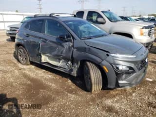 ✅ 2023 Hyundai Kona N Line • VIN: KM8K3CA3XPU031944 • Лот: 72233654. Опубликован ранее на Copart с пробегом 21 325 миль. Бесплатный доступ к архиву аукционных продаж из США и подробный отчёт об истории автомобиля на DreamBid. Изображение 4.