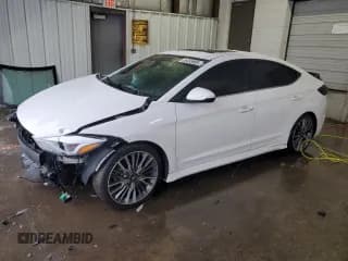 ✅ 2018 Hyundai Elantra Sport • VIN: KMHD04LB5JU576565 • Lot: 88363905. Listed on Copart with 110,113 mi. Free auction sales archive from the USA and detailed vehicle history report at DreamBid. Image 1.